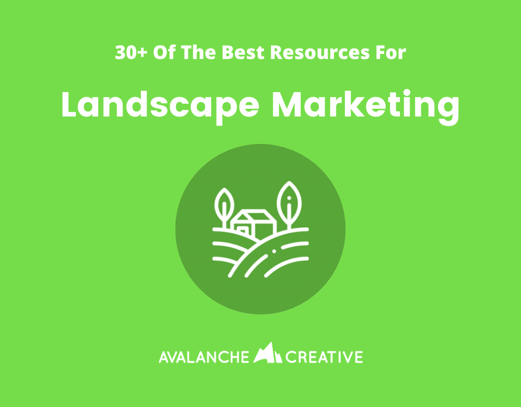 landscape marketing resources